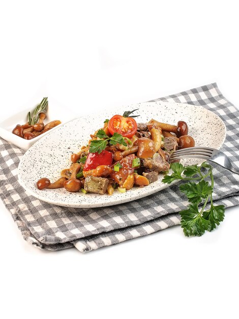 Talerz domowego dania